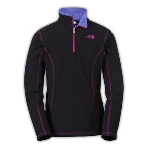 THE NORTH FACE GLACIER 1/4 ZIP FLEECE GIRLS' SIZE XL